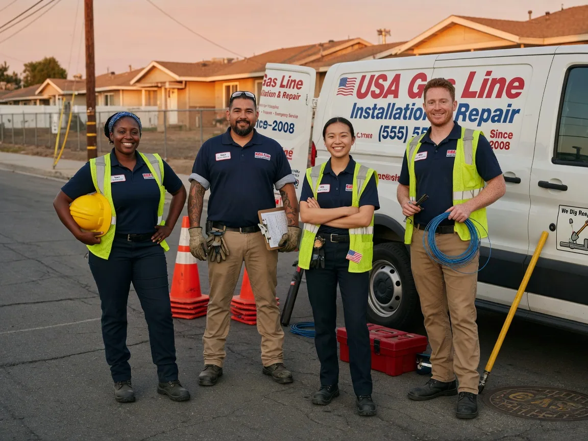 Gas Line Installation company in Brook, IN